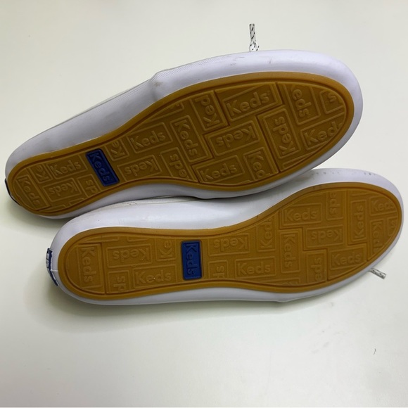 Keds Women’s 7 T-Cup Teacup CVO Pumps White Canvas Mini Sneakers Rubber Outsole - Picture 7 of 11